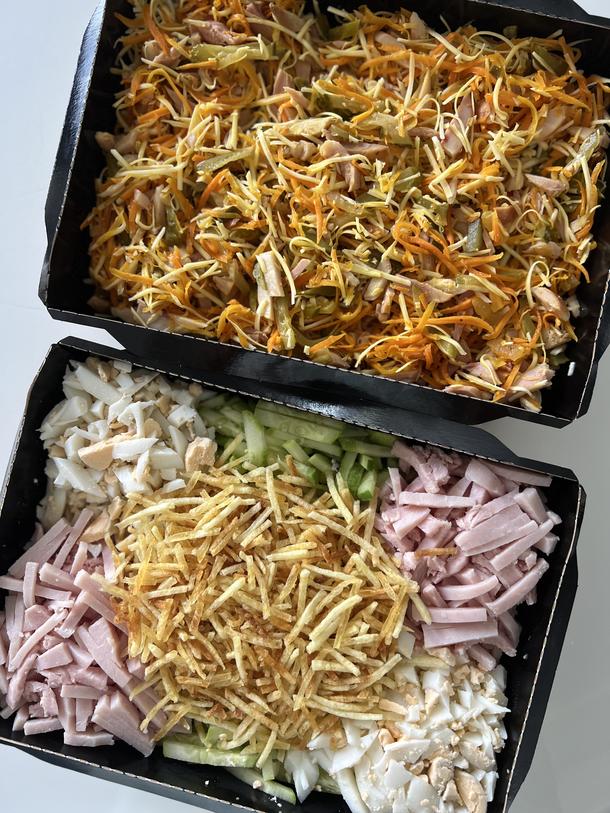 Салат "Обжорка"