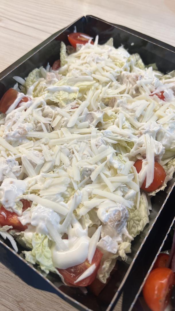 Салат "Цезарь"