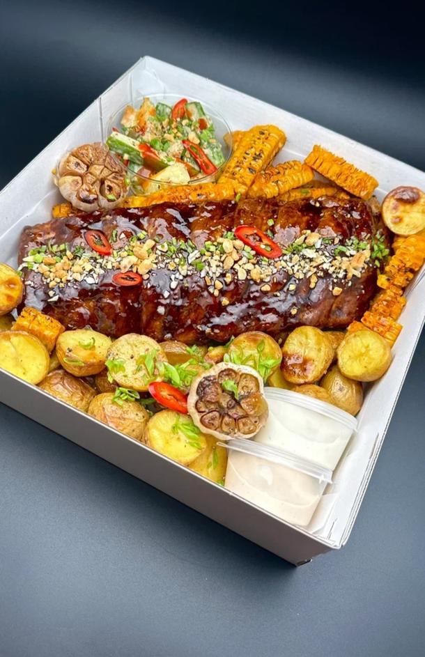 Бокс Ребра терияки Бокс Ребра терияки