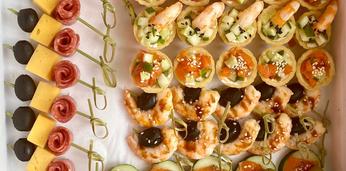 Сытное фуршетное меню на 3 персоны